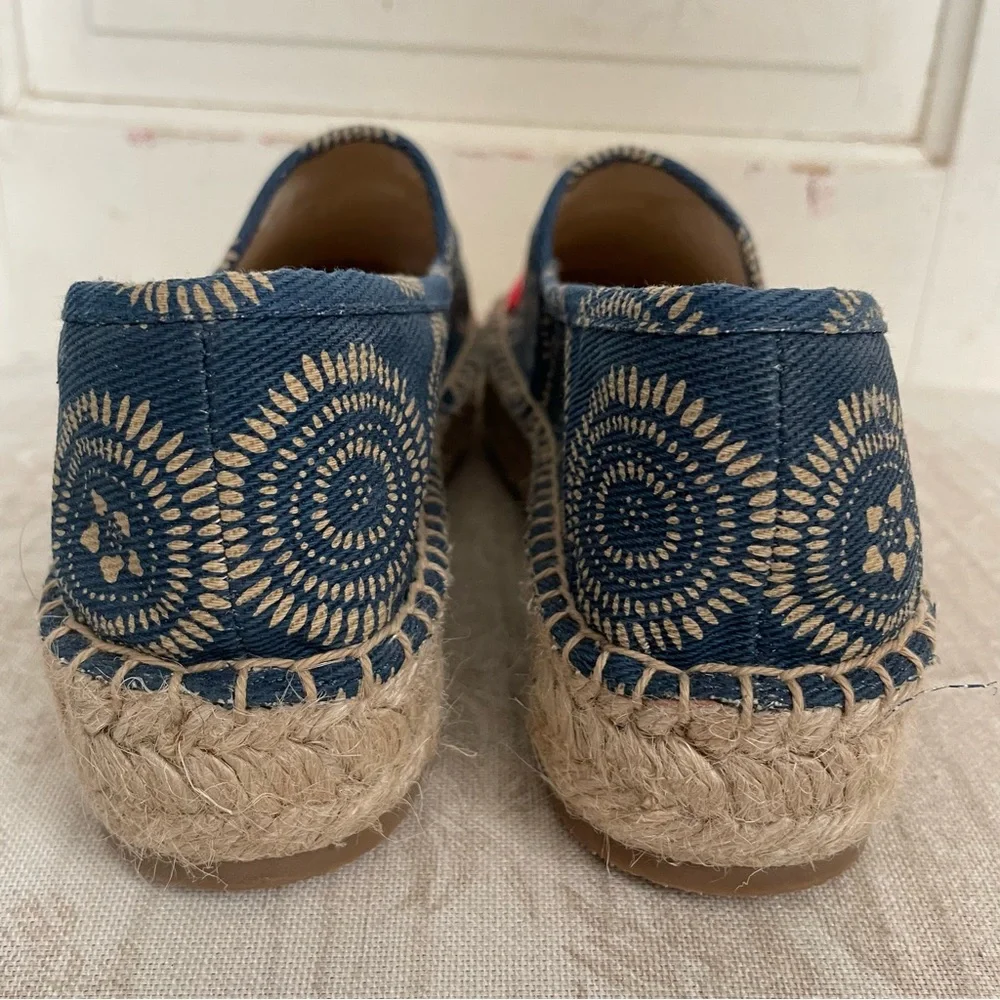 Johnny Was New Anemone Espadrille Slip Ons - Picture 5 of 12